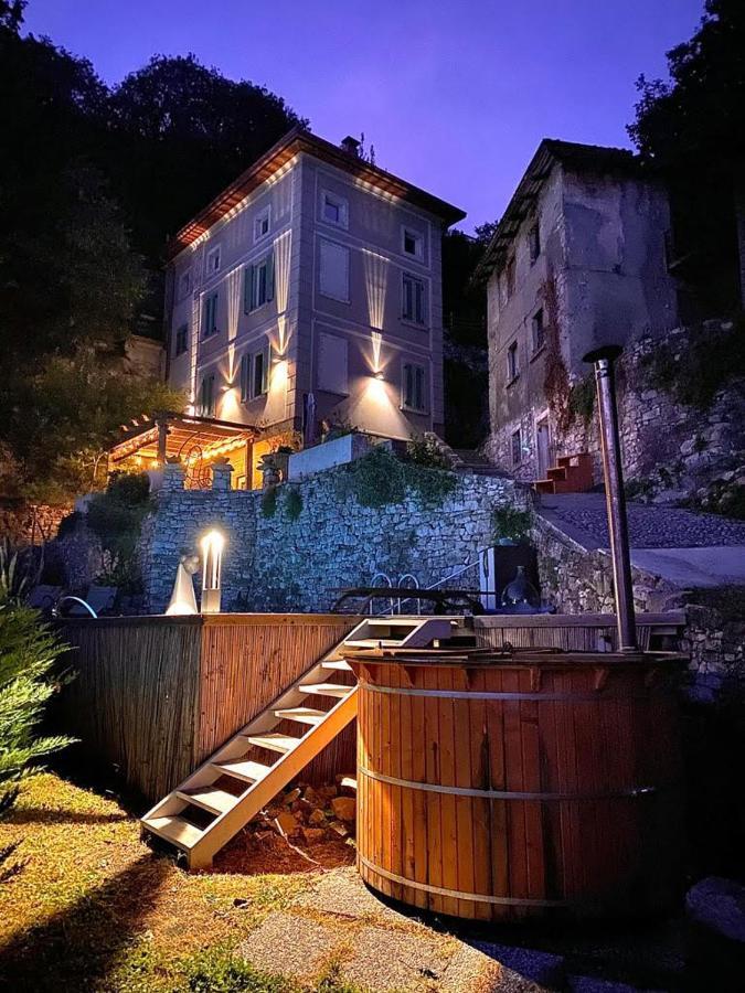 Villa La Casa Sulla Collina Del Castello Breno Exterior foto