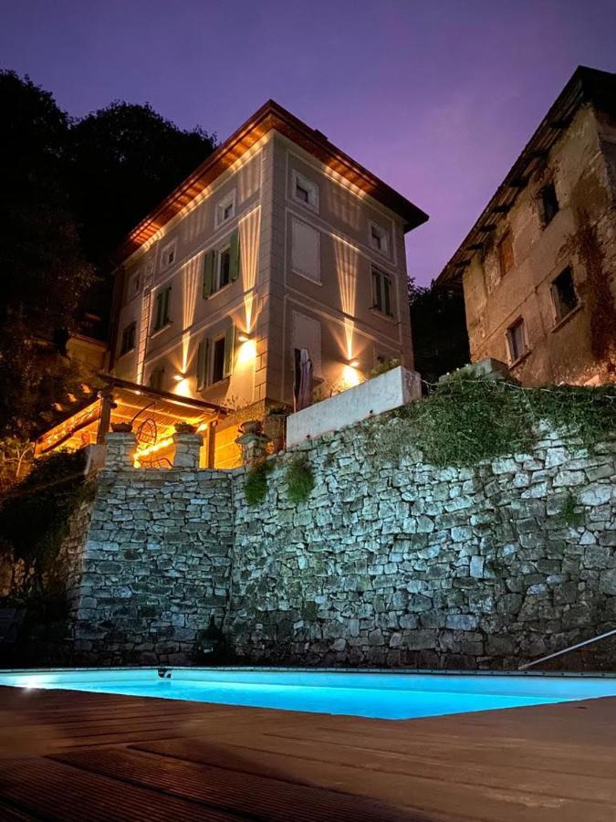 Villa La Casa Sulla Collina Del Castello Breno Exterior foto